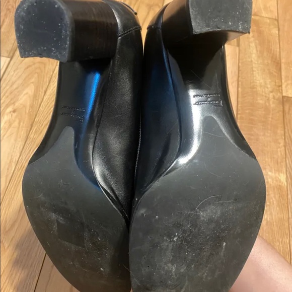 SOLD Salvatore Ferragamo Leather Pumps Loafers Heels - Picture 7 of 8